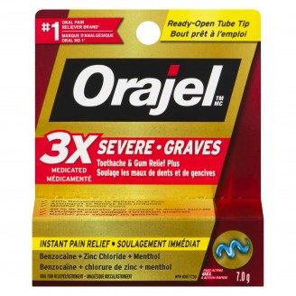 Orajel Toothache & Gum Relief Plus
